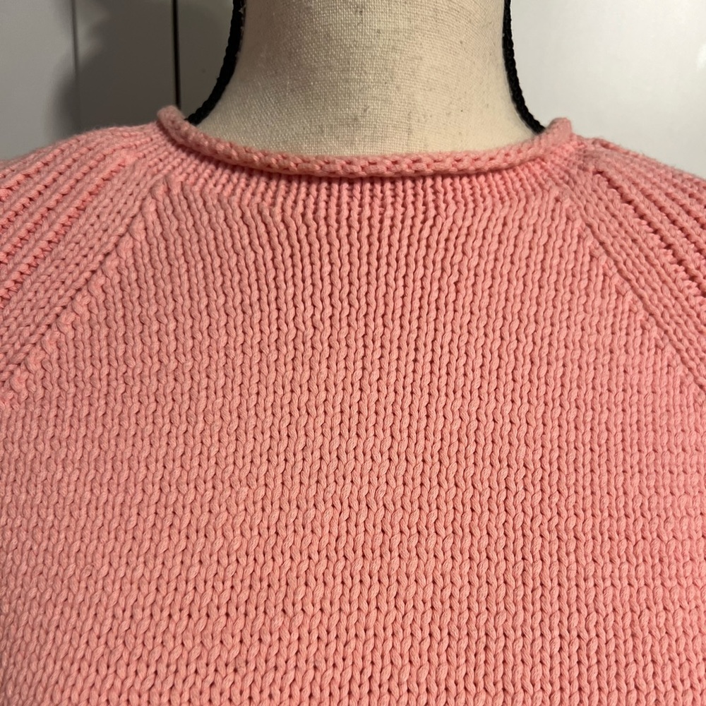 J. Crew Soft Pink Knit Crew Neck Sweater - Picture 5 of 9